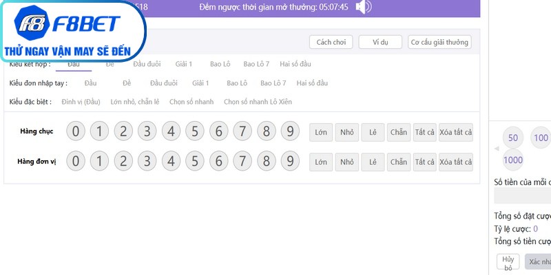 Các bước thực hiện Xổ số Miền Nam (XSMN) & Miền Trung (XSMT) f8bet